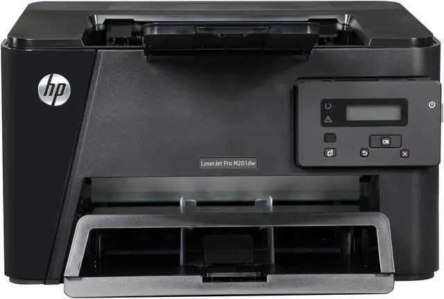 Alt view image 3 of 8 - HP LaserJet Pro M201dw (CF456A) Up to 26 ppm 1200 x 1200 dpi Duplex Wireless Monochrome Laser Printer