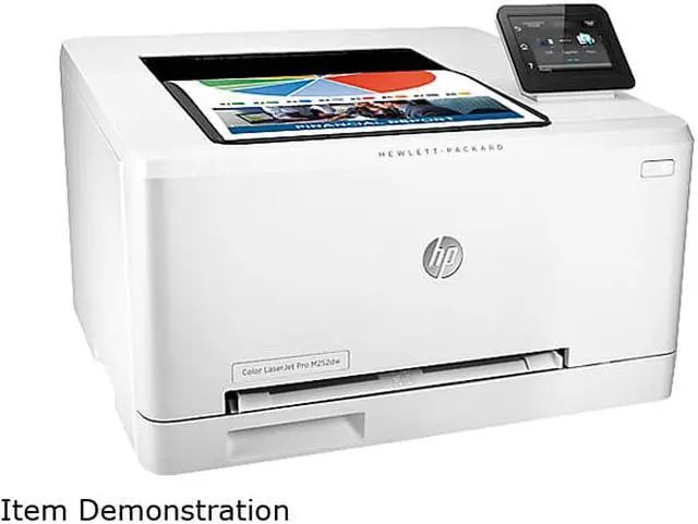 Alt view image 2 of 3 - HP Laserjet Pro M252dw (B4A22A#BGJ) Duplex 600 x 600 DPI USB//Wireless/Ethernet Color Laser Printer