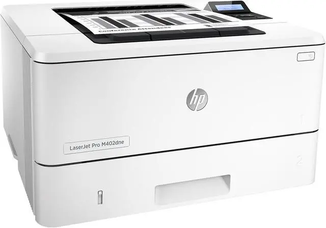 Alt view image 3 of 5 - HP LaserJet Pro M402dne (C5J91A#BGJ) Duplex USB Monochrome Laser Printer