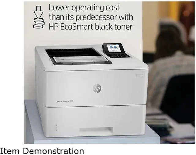 Alt view image 7 of 8 - HP LaserJet Enterprise M507n Laser Printer, Black And White Mobile Print Up to