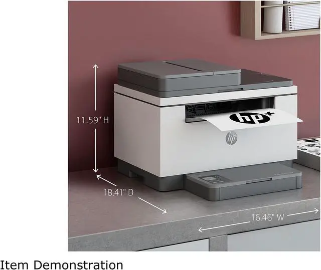 Alt view image 14 of 18 - HP LaserJet MFP M234sdwe Wireless Monochrome All-in-One Printer with built-in Ethernet & fast 2-sided printing, HP+ and bonus 6 months Instant Ink (6GX01E)