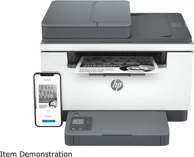 Alt view image 11 of 18 - HP LaserJet MFP M234sdwe Wireless Monochrome All-in-One Printer with built-in Ethernet & fast 2-sided printing, HP+ and bonus 6 months Instant Ink (6GX01E)