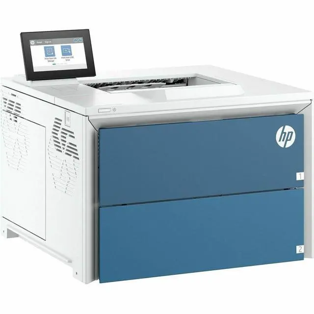 Alt view image 2 of 3 - HP LaserJet Enterprise 5502dn Wired Laser Printer - Monochrome 76 ppm Mono - 1200 x 1200 dpi Print - Automatic Duplex Print - 650 Sheets Input - Ethernet - Gigabit Ethernet - USB - 675R6A#BGJ
