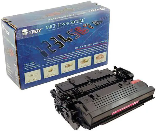 Main image of Troy 02-81676-001 High Yield MICR Secure Toner Cartridge (Alternative for HP 87X/CF287X) - Black