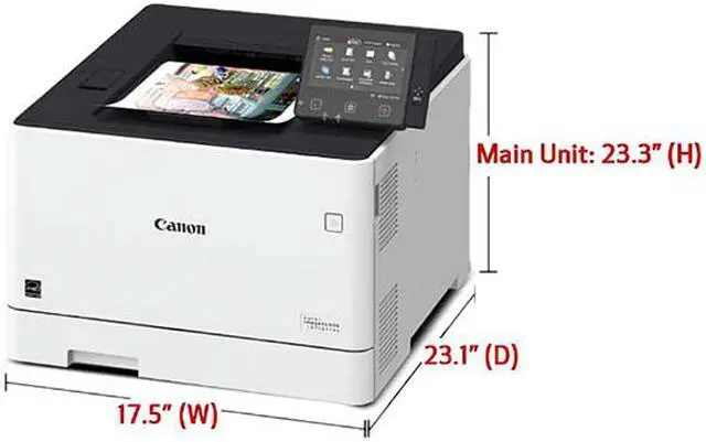 Alt view image 2 of 6 - Canon imageCLASS LBP664Cdw Colour Laser Printer (3103C004)