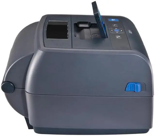 Alt view image 4 of 8 - Honeywell PC43 Thermal Transfer Desktop Label Printer, LCD, Latin Font, RTC, 203 dpi, Ethernet, US Power Cord - PC43TB01100201