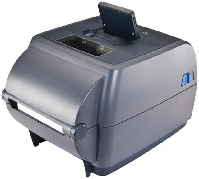 Alt view image 6 of 8 - Honeywell PC43 Thermal Transfer Desktop Label Printer, LCD, Latin Font, RTC, 203 dpi, Ethernet, US Power Cord - PC43TB01100201