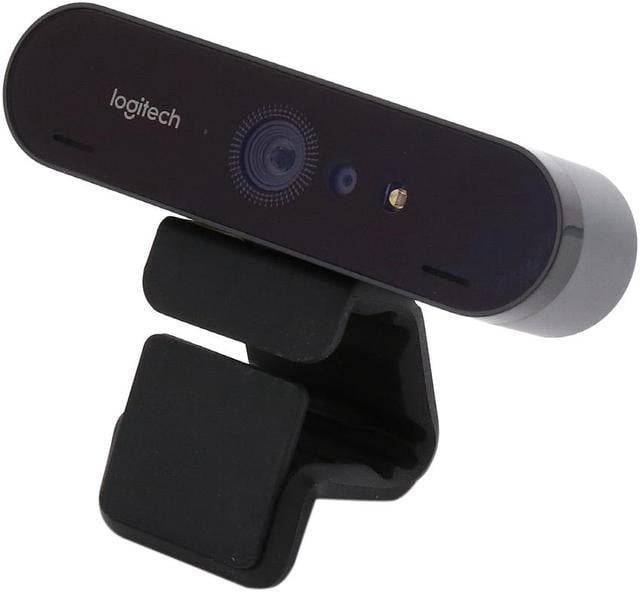 Logitech Brio 4K Webcam, Ultra 4K HD Video Calling, Noise-Canceling mic, HD  Auto Light Correction, Wide Field of View, Works with Microsoft Teams