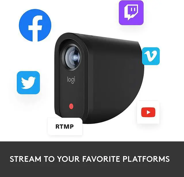 Alt view image 10 of 16 - Logitech Mevo Start 3-Pack Wireless Live Streaming Cameras, for Multi-Camera HD Video,App Control and Stream via Smartphone or Wi-Fi