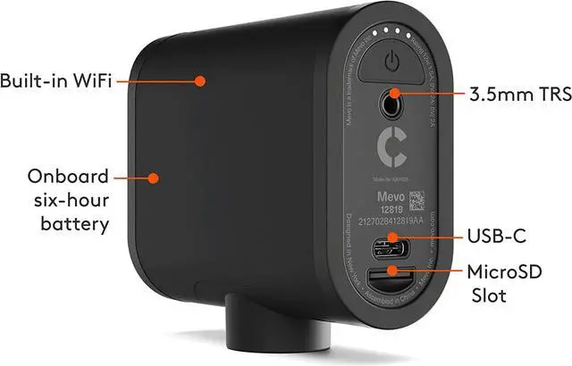 Alt view image 7 of 16 - Logitech Mevo Start 3-Pack Wireless Live Streaming Cameras, for Multi-Camera HD Video,App Control and Stream via Smartphone or Wi-Fi