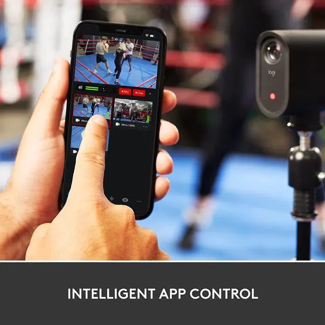 Alt view image 5 of 16 - Logitech Mevo Start 3-Pack Wireless Live Streaming Cameras, for Multi-Camera HD Video,App Control and Stream via Smartphone or Wi-Fi