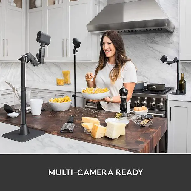 Alt view image 2 of 16 - Logitech Mevo Start 3-Pack Wireless Live Streaming Cameras, for Multi-Camera HD Video,App Control and Stream via Smartphone or Wi-Fi