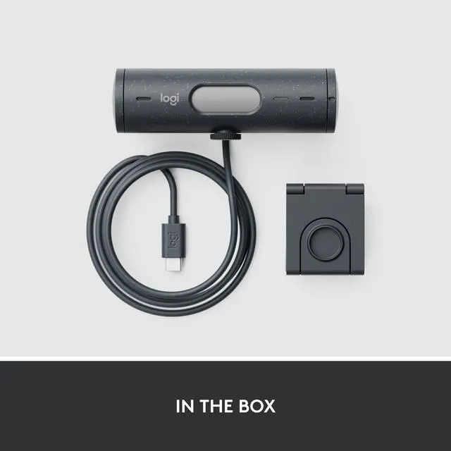 Alt view image 11 of 11 - Logitech Brio 500 HD 1080p Webcam 4 Megapixels Graphite (960-001493)