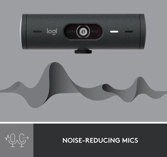 Alt view image 5 of 11 - Logitech Brio 500 HD 1080p Webcam 4 Megapixels Graphite (960-001493)