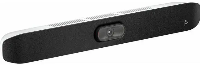 Main image of Poly Studio X32 All-In-One Video Bar No Power Supply  - 4K UHD - 30 fps - Network (RJ-45) - 1 x HDMI In - 2 x HDMI Out - USB - Gigabit Ethernet - Wireless LAN - Display Mount  A3SV5AA#ABA