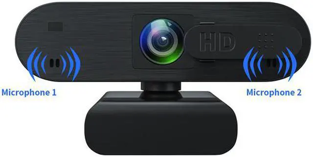 Alt view image 2 of 4 - AutoFocus Full HD Webcam 1080P with Privacy Shutter-Pro Webcam with Noise Cancelling Microphone-USB Computer Camera for PC Notebook Computer Desktop Mac Video Call, Meeting Skype YouTube