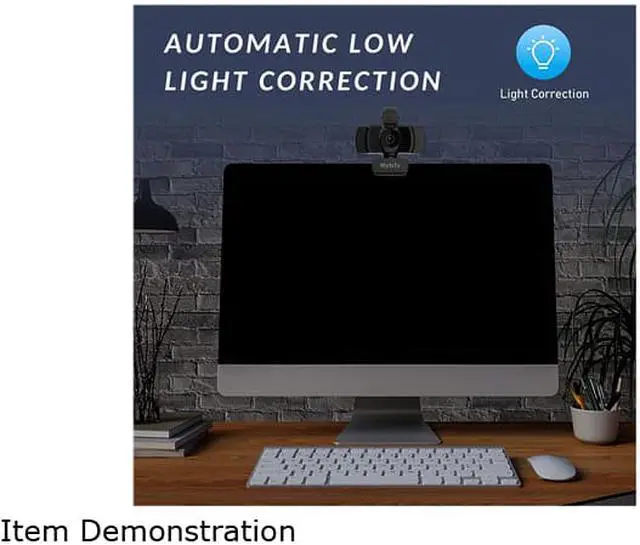 Alt view image 6 of 7 - Mytrix Auto Focus Full HD 1080P Webcam With Privacy Cover, Built-in Noise Cancelling Mic, USB Webcam for Windows Mac PC Laptop Desktop Video Calling Conferencing Streaming, Skype Zoom Facebook YouTube