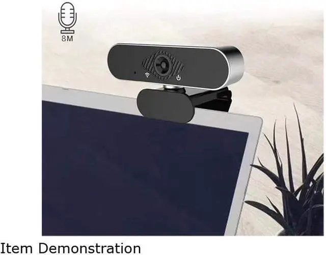 Alt view image 6 of 7 - NOV8Tech Full HD 1080p Web Camera USB with Built-in Microphone, Plug & Play Desktop PC & Laptop USB Webcam for Windows & Mac
