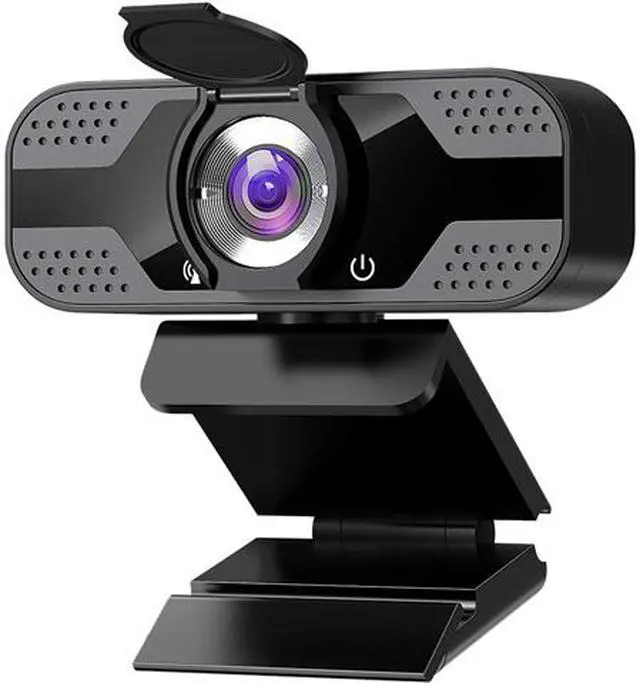 Alt view image 2 of 4 - Webcam with Microphone for Desktop, 1080P HD USB Computer Cameras with Privacy Shutter & Webcam Tripod, Streaming Webcam with Flexible Rotable Wide Angle Webcam for PC Zoom Video/Gaming/Laptop
