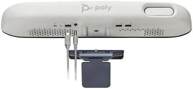 Alt view image 11 of 11 - Poly Studio P15 Personal Video Bar (Plantronics + Polycom) - Complete Audio + Premium 4K Webcam Solution - Camera, Mics & Speaker - Home Office/Focus Room -Works w/Zoom (Certified) & Teams (Certified)