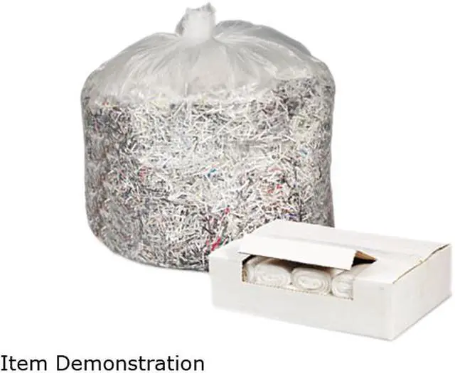 Main image of High Density Can Liners, 40-45gal, 12 mic, 40 x 48, Natural, 250/Carto