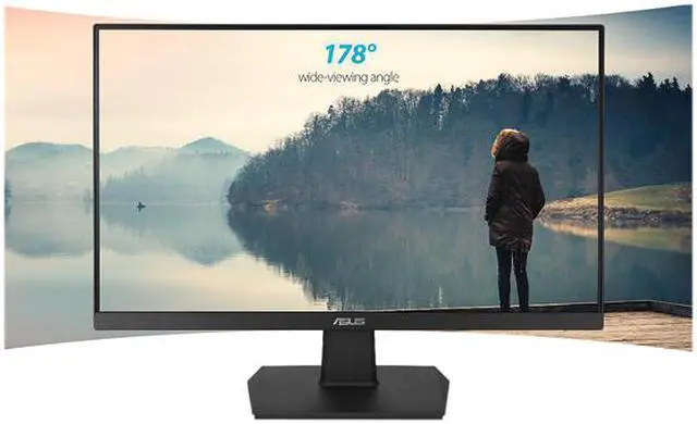 Alt view image 8 of 12 - Asus VA24EHE 23.8" Full HD (1920x1080) 75Hz 5ms IPS FreeSync Monitor, Black