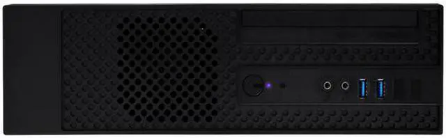 Alt view image 6 of 13 - In-Win CK709 Micro-ATX S.F.F. Slim Chassis Built-in Standard TFX 12V 300W Power Supply