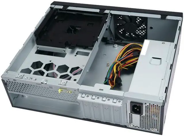 Alt view image 12 of 13 - In-Win CK709 Micro-ATX S.F.F. Slim Chassis Built-in Standard TFX 12V 300W Power Supply