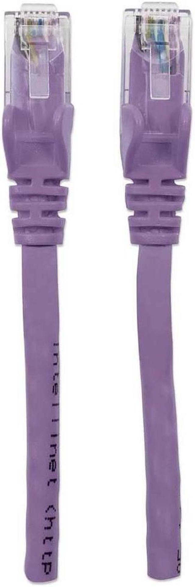 Main image of Intellinet Network Cable, Cat6, UTP RJ45 Male / RJ45 Male, 15.0 m (50 ft.), Purple
