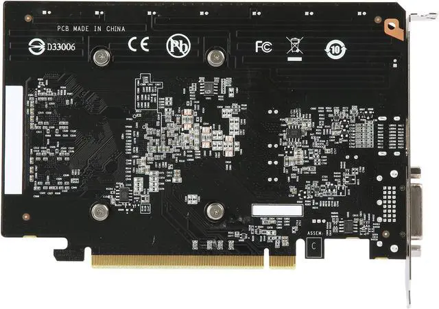 Alt view image 5 of 5 - GIGABYTE GeForce GT 1030 2GB GDDR5 ATX Graphics Card GV-N1030OC-2GI