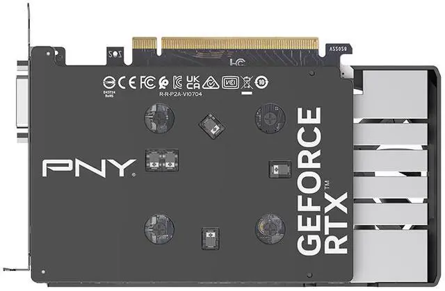 Alt view image 7 of 8 - PNY VERTO GeForce RTX 3050 6GB GDDR6 PCI Express 4.0 x16 Graphics Card VCG30506DFXPB1