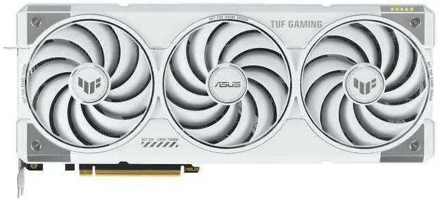Main image of ASUS TUF Gaming white GeForce RTX 5070 Ti OC Edition 16GB GDDR7 TUF-RTX5070TI-O16G-WHITE-GAMING PCI-Express 5.0 DLSS 4.0 Graphics Card