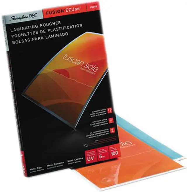 Main image of Swingline EZUse Thermal Laminating Pouches 5 mil 11 1/2 x 17 1/2 100/Box 3740474