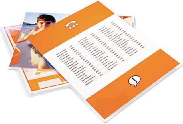 Main image of Swingline Laminating Pouches 5 mil 9 x 11 1/2 100/Pack 3200654
