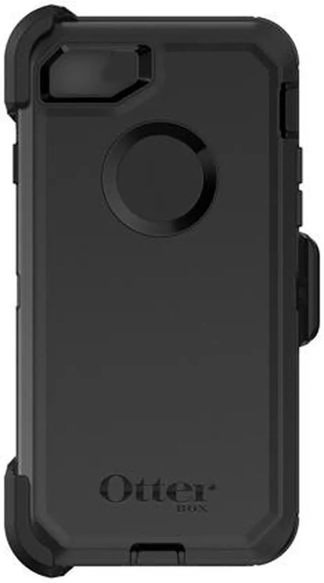 Alt view image 7 of 7 - Otterbox Defender Series Case for iPhone SE (2nd gen) and iPhone 8/7, Black