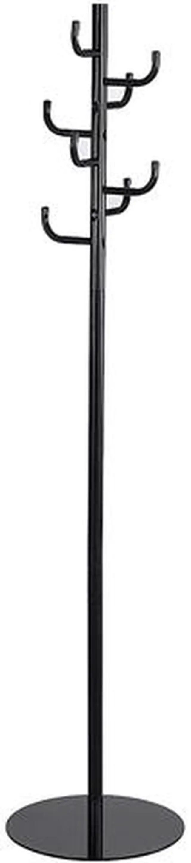 Main image of SAFCO 4241BL Coat Rack,Black,69" H,Stand Alone