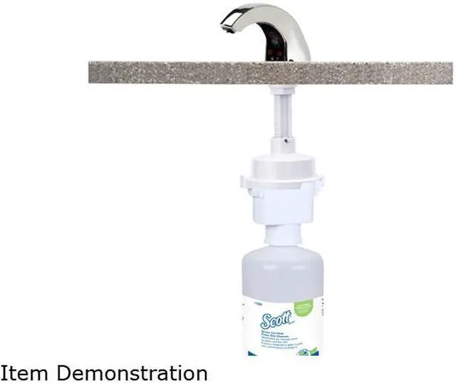 Alt view image 3 of 5 - Scott Control Antimicrobial Foam Skin Cleanser, 0.1% Benzalkonium Chloride (11279), Clear, Unscented, 1.5 L, 2 Counter-Mount Refills / Case