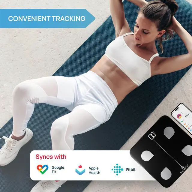 Alt view image 3 of 7 - INEVIFIT Smart Body Composition Scale with Bluetooth and Free Tracking INEVIFIT APP