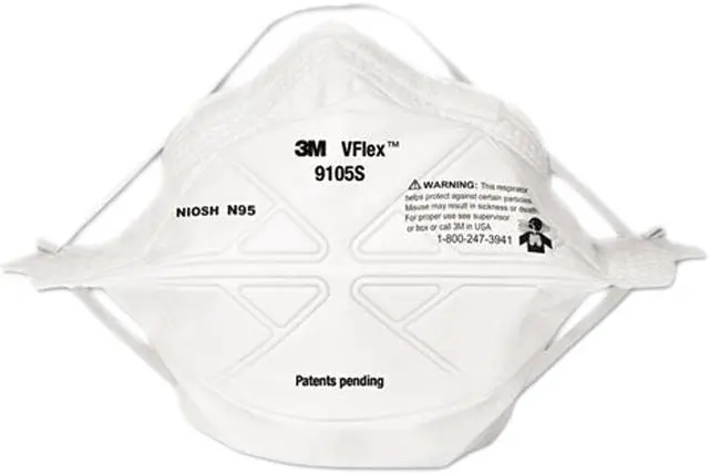 Main image of Vflex Particulate Respirator N95, Regular, 50/Box