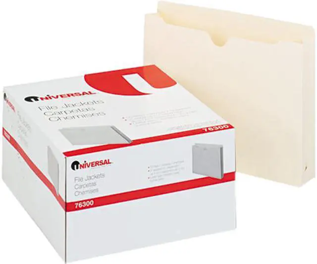 Main image of Economical File Jackets With Two Inch Expansion, Letter, 11 Point Mani
