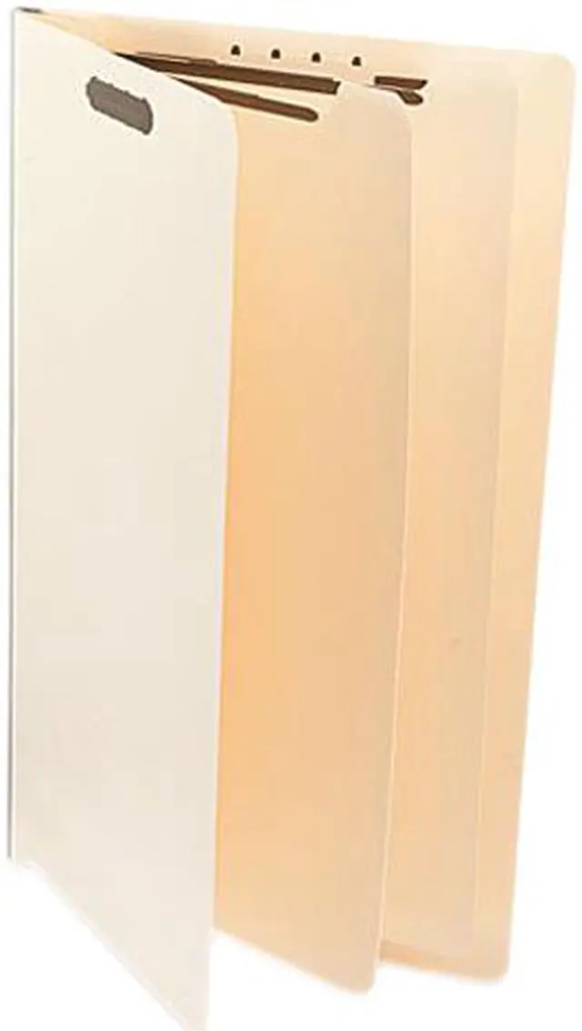 Main image of Manila End Tab Folders With Full Cut, Legal, Six-Section, 10/Box