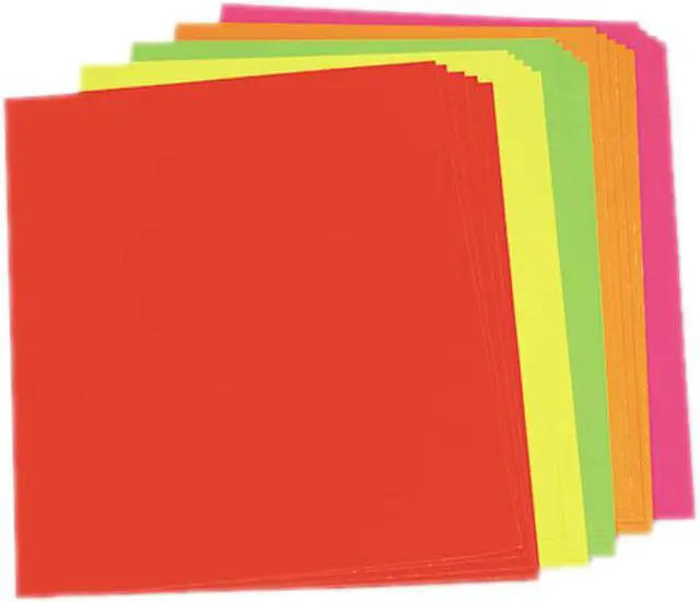 Main image of Neon Color Poster Board, 28 X 22, Green/Pink/Red/Yellow, 25/Carton