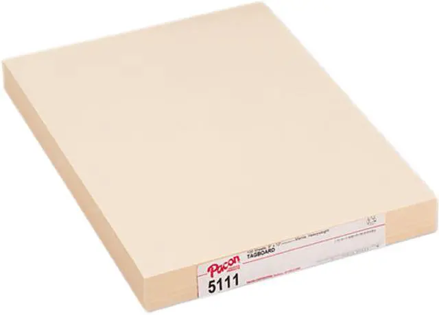 Main image of Heavyweight Tagboard, 12 X 9, Manila, 100/Pack