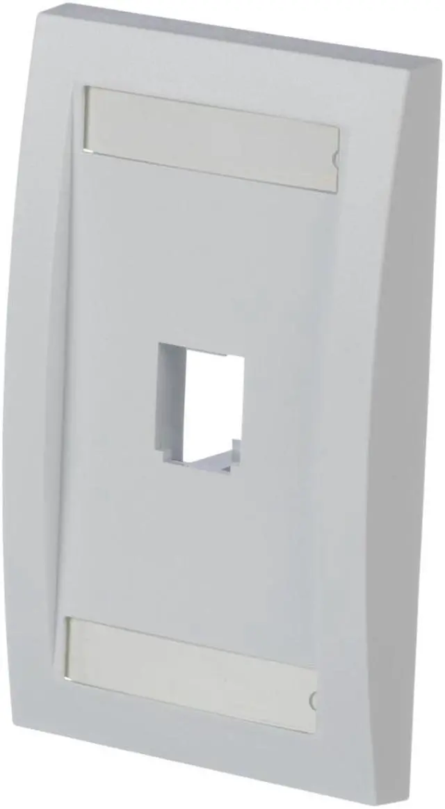 Alt view image 2 of 2 - Panduit Executive CFPE1WHY Faceplate