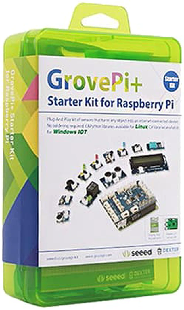 Grovepi Raspb Open Box: Seeed GrovePi+ Starter Kit for Raspberry Pi A+, B, B+ & 2, 3 ...