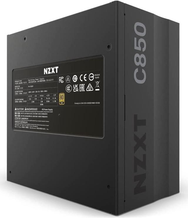 NZXT C850 - C Series ATX 850 Watt 80 Plus Gold v2 (2022) Full