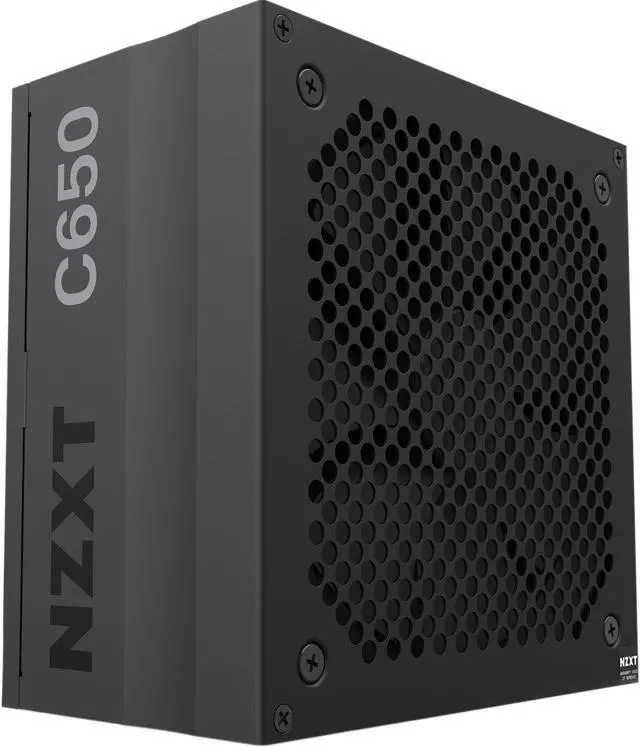 Alt view image 2 of 6 - NZXT C650 - C Series ATX 650 Watt 80 Plus Gold v2 (2022) Full-modular Power Supply, US Power Cord