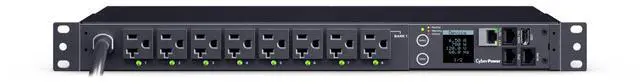 Alt view image 6 of 9 - CyberPower PDU41023 Single Phase 100 - 120 VAC 30A Switched