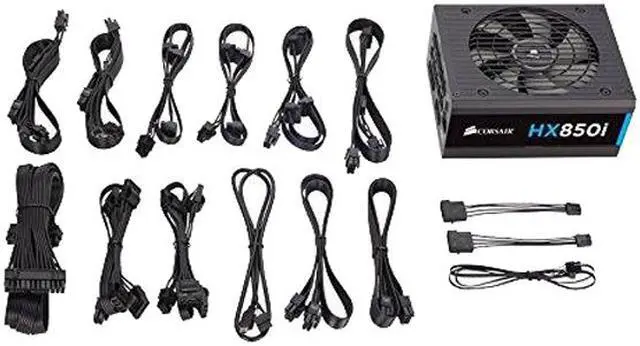Alt view image 5 of 5 - Corsair HX850i High Performance Power Supply ATX12V/EPS12V 850 CP-9020073-NA
