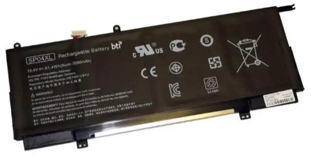 Alt view image 2 of 2 - Replacement 4-cell Battery for HP 15.4V 3990mAh